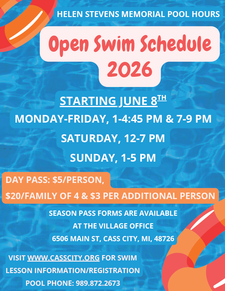 Water Aerobics Pool Flyer